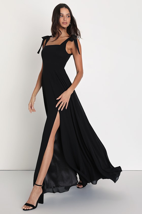 Love Me Forever Burgundy Square Neck Maxi Dress