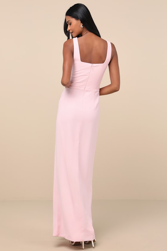 Glamorous Disposition Emerald Green Ruched Maxi Dress