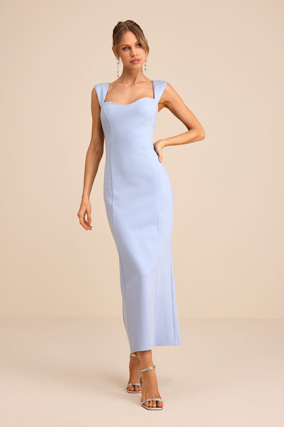 Samai Burgundy Cap Sleeve Bodycon Midi Dress