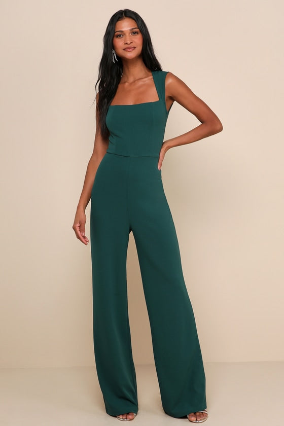 Enticing Endeavors White Jumpsuit
