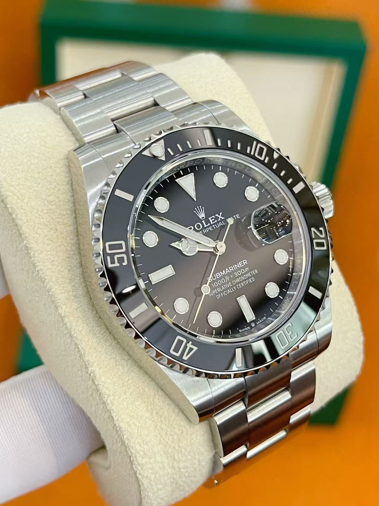 Black Submariner watch