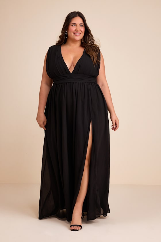 Heavenly Hues Pink Floral Maxi Dress