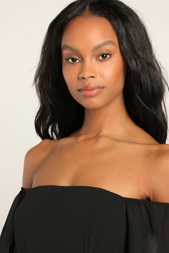 Feel the Romance Emerald Green Off-the-Shoulder Maxi Dress